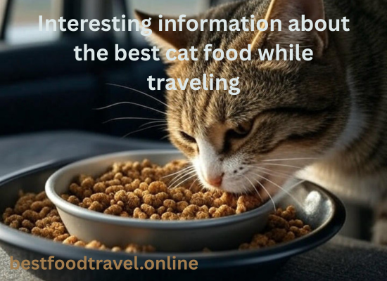 cat food while traveling